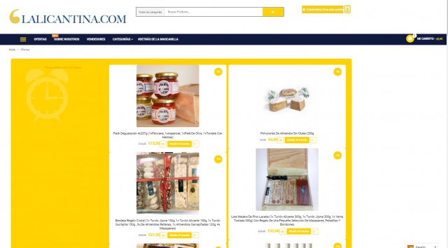 Lalicantina, el 'Amazon de Alicante' que vende 1.200 productos de 100 comercios en toda Europa