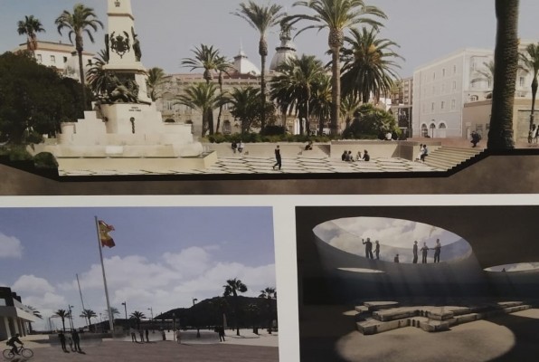 Así queda la nueva ventana que se abre al Puerto de Cartagena 