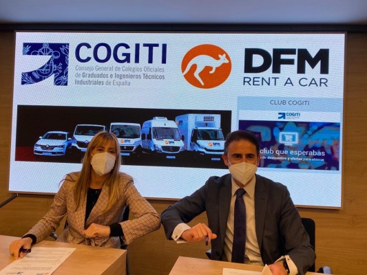 DFM Rent a Car y Cogiti se unen para impulsar el tejido empresarial de la Región