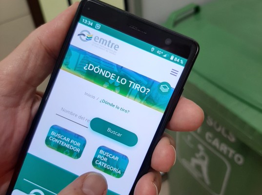 La Emtre bonificará la tasa Tamer a los usuarios de su 'app' según lo que reciclen