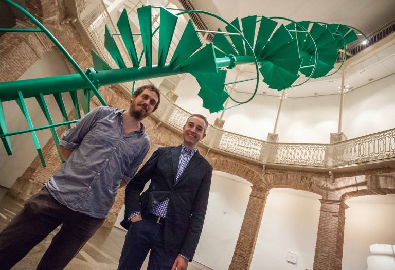 El artista Fermín Jiménez Landa salvará el fuego en la falla Corona