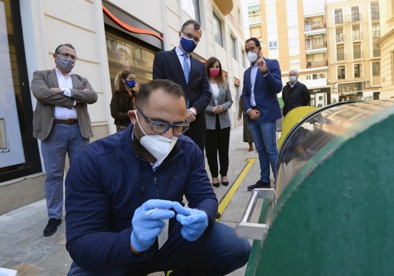 Los contenedores y papeleras de Murcia darán pistas para frenar a la covid  