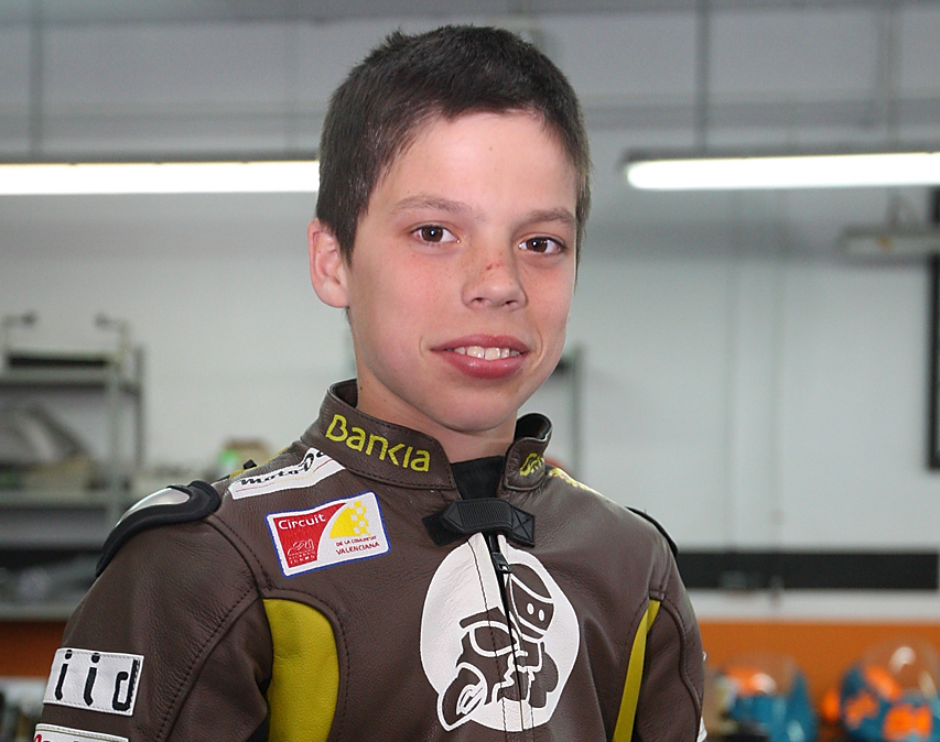 Joan Mir compitió durante  2011 y 2012 en la Cuna de Campeones. Foto: Pedro Vallespí - 