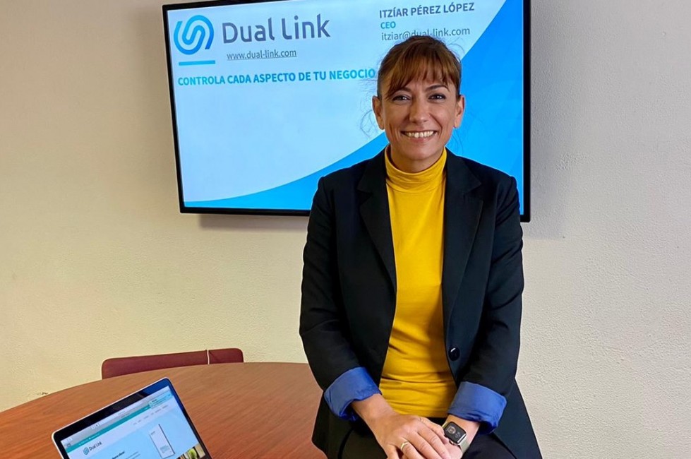 Itziar Pérez, CEo de Dual Link. Foto. AP - 