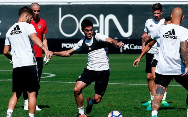 Salva Ruiz vuelve a los entrenamientos 