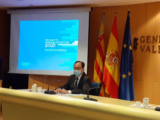 Las inversiones territorializadas de la Generalitat en la provincia de Castellón aumentan un 7,3%