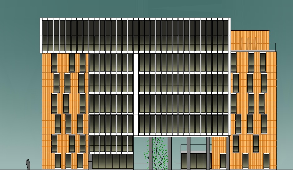 Un patio central presidirá el futuro edificio de Borrull: así será el nuevo emblema de Castelló