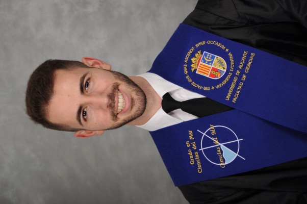 El estudiante de Ciencias del Mar de la UA Pablo González, mejor expediente de España en su titulación
