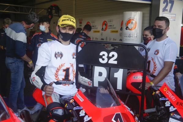 David Real y Marcos Ludeña, campeones de PreMoto3 y Promo3 2020
