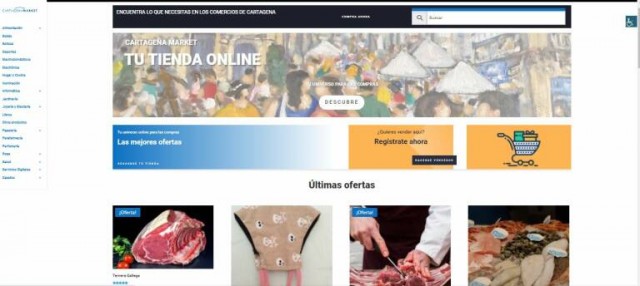 El 'Amazon cartagenero' acelera para llegar a tiempo en caso de confinamiento domiciliario