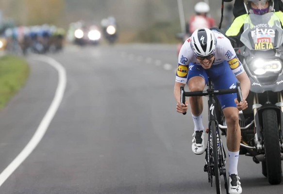 El francés Rémi Cavagna, el Súper Combativo de la Vuelta 2020
