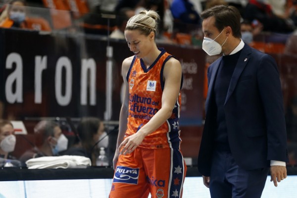 Anna Gómez estará tres semanas de baja por un esguince