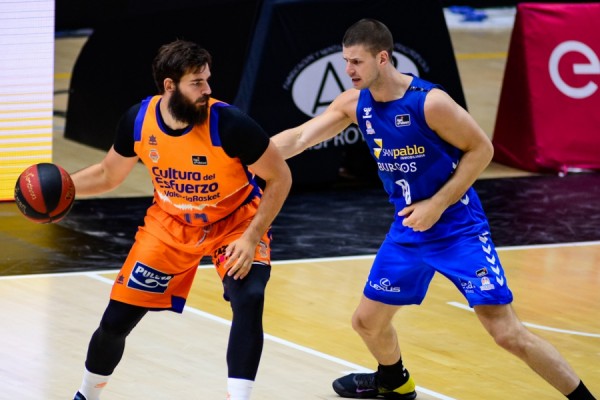 Valencia Basket-San Pablo Burgos, lesiones contra la resaca del covid 19