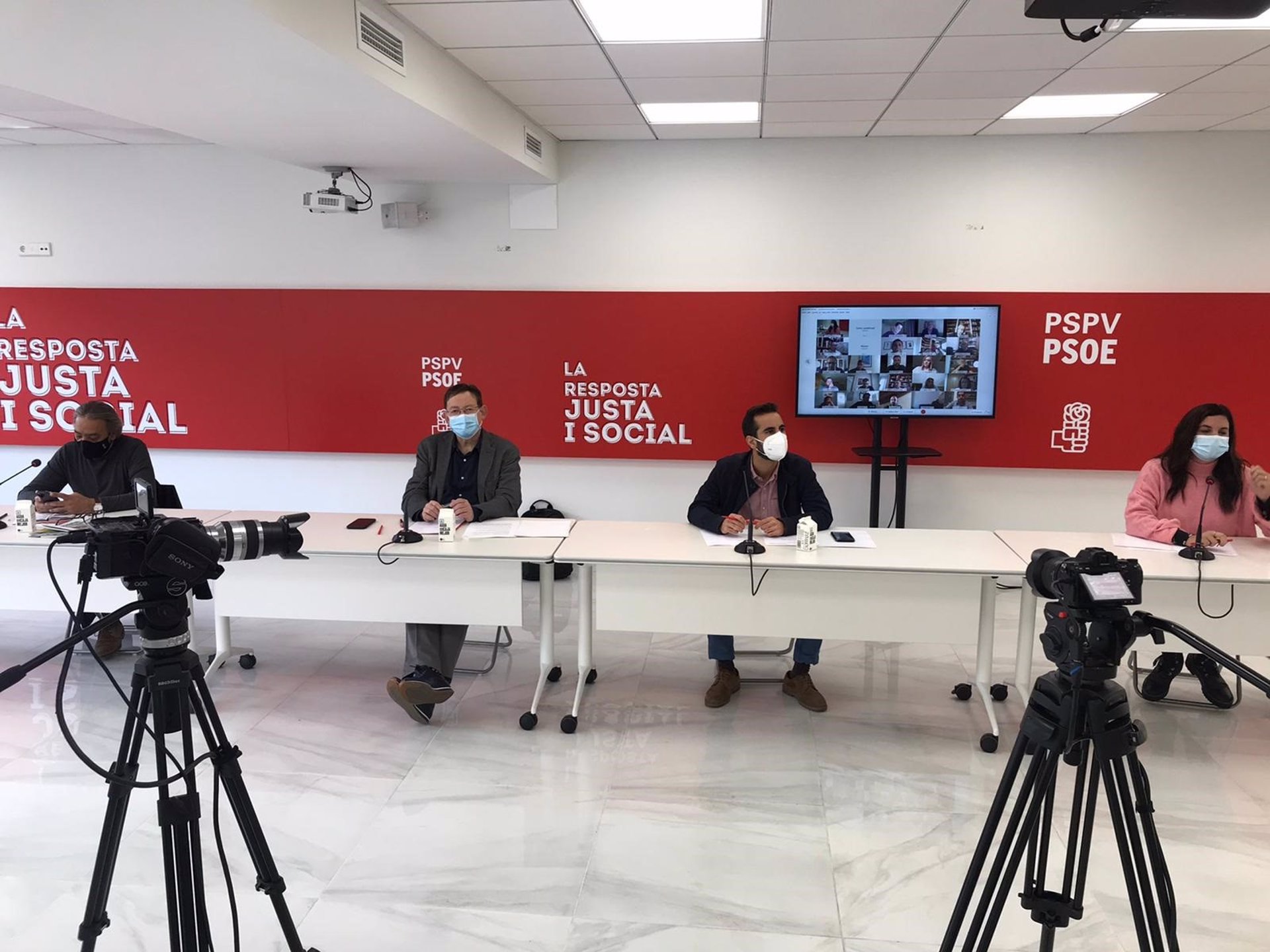 Puig defiende que el PSPV da una respuesta 