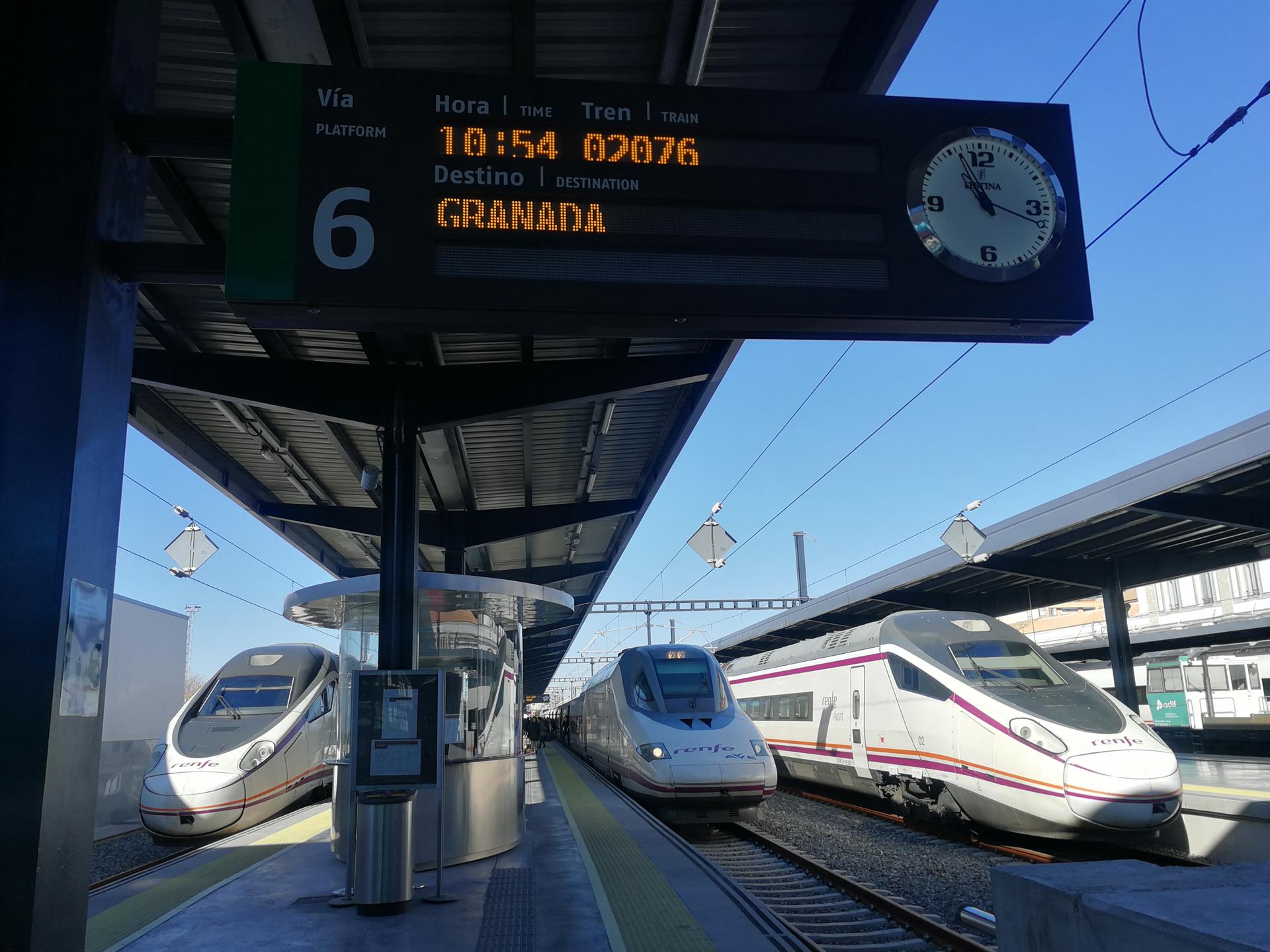 El Ministerio de Transportes compensará a Adif por mantener su canon en 2021
