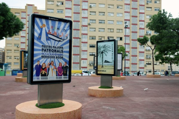 Benidorm saca a la calle la imagen gráfica de sus Fiestas Mayores Patronales
