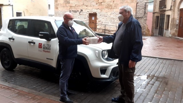 Diputación distribuye las mascarillas de la FEMP a municipios de menos de 20.000 habitantes