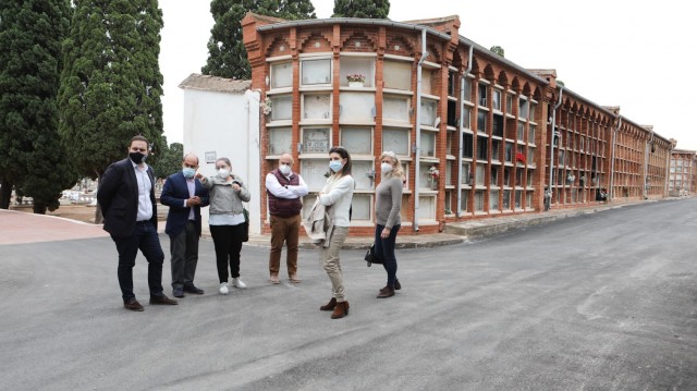 Castelló invierte 80.355 euros en  la mejora de viales y canalizaciones en el cementerio de San José