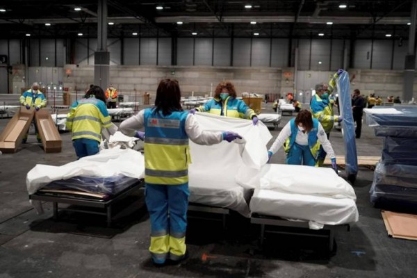 El hospital de campaña vuelve a ponerse sobre la mesa... aunque será la última opción