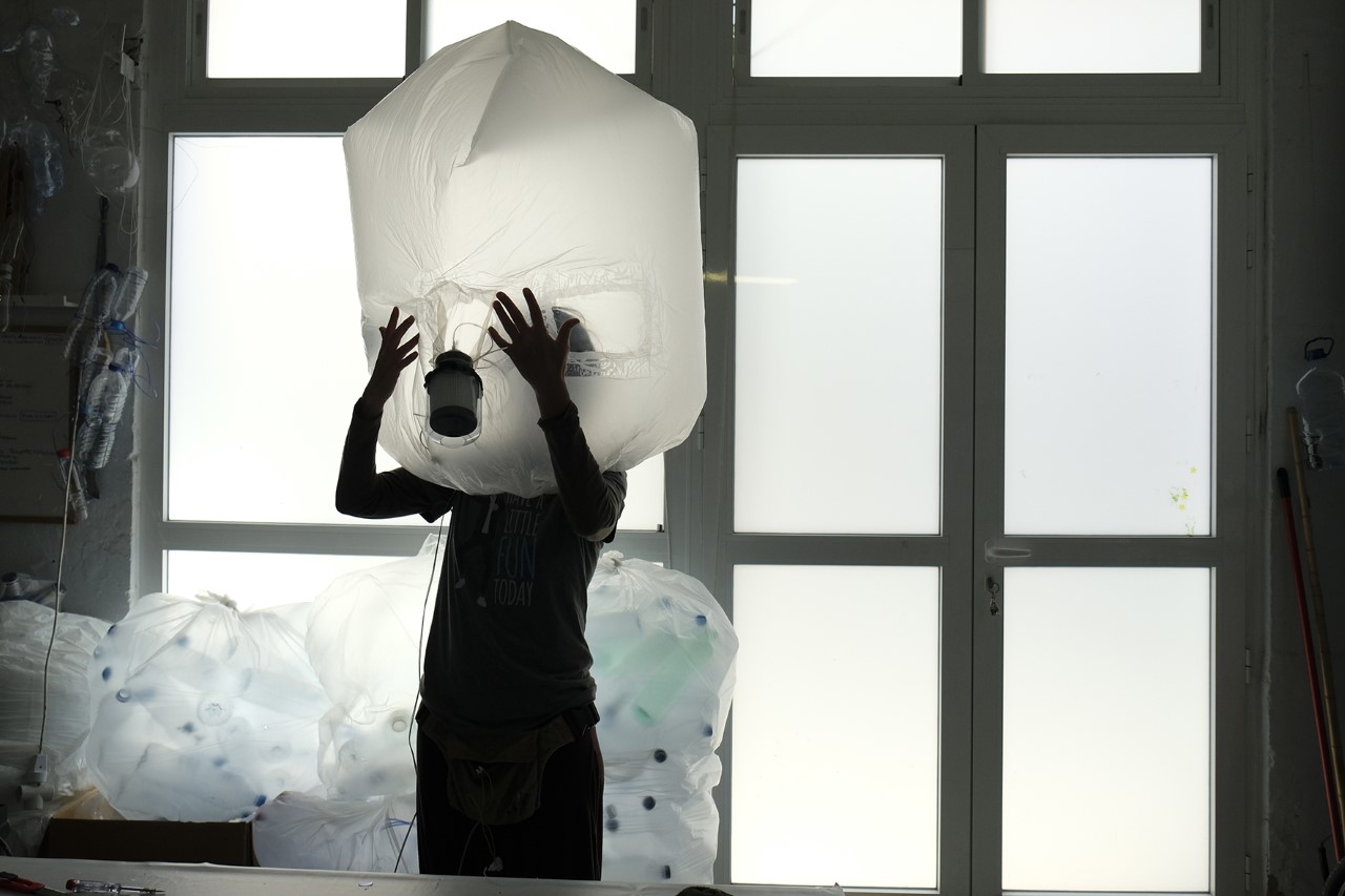 Laboratorio de Olga Diego. Foto: EVA ORBE - 