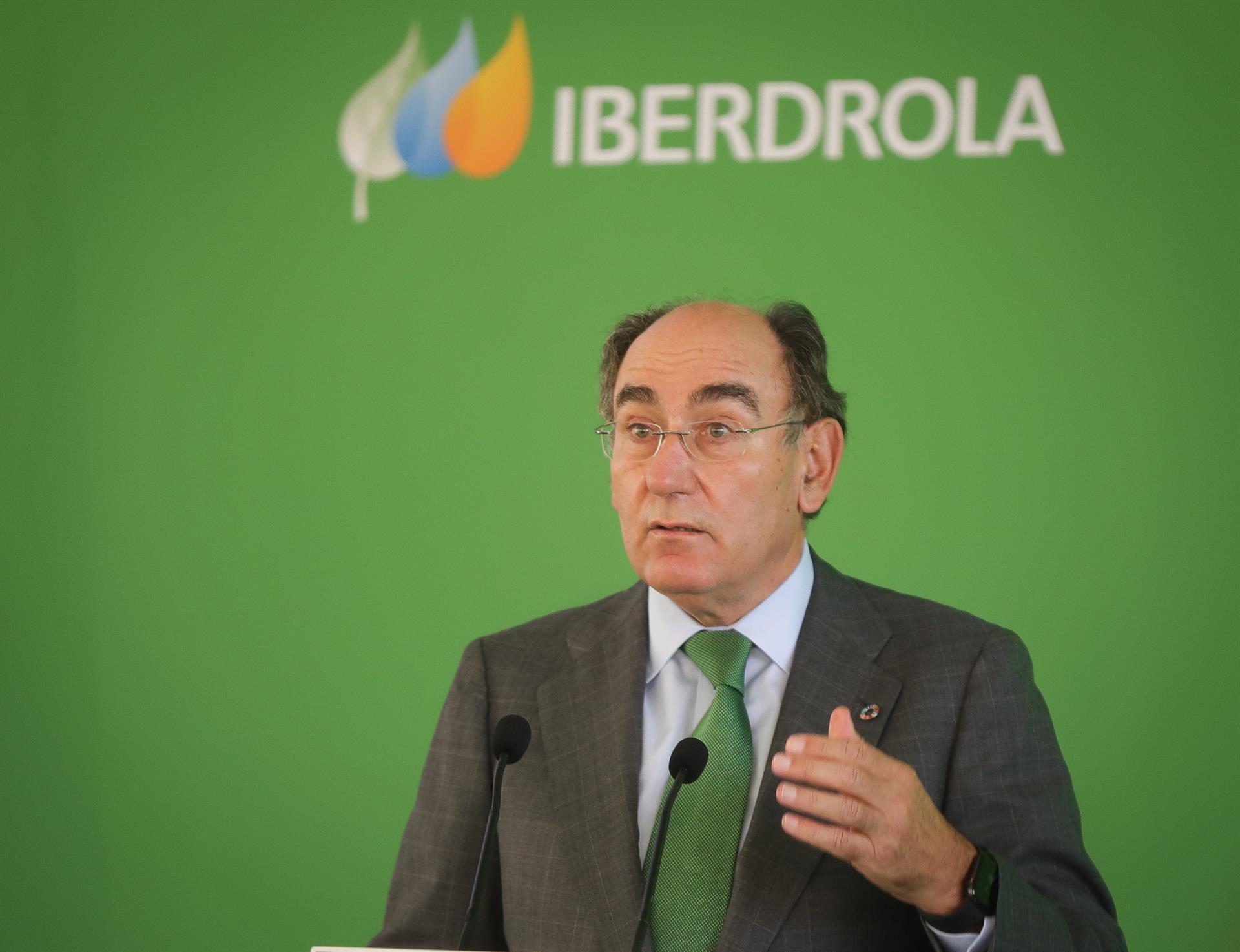 El presidente de Iberdrola, Ignacio Galán. Foto: MJ LOPEZ/ EUROPA PRESS - 