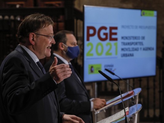 Puig, sobre el presupuesto de Oltra: 