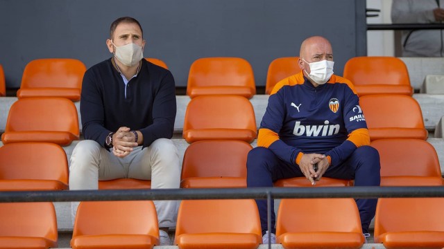 Luis Martínez y Marco Otero detallan el plan de la cantera del Valencia CF