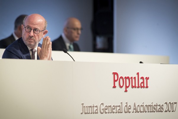 Presidente, CEO y 5 consejeros del Banco Popular, reemplazados en solo tres meses