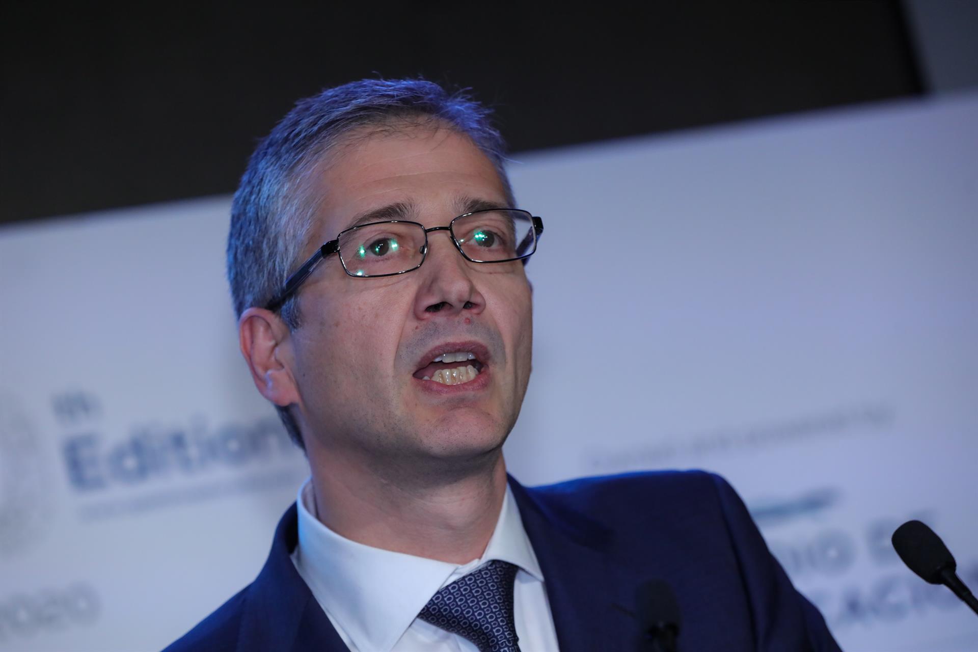 El gobernador del Banco de España, Pablo Hernández de Cos Foto: J. HELLIN (EP) - 