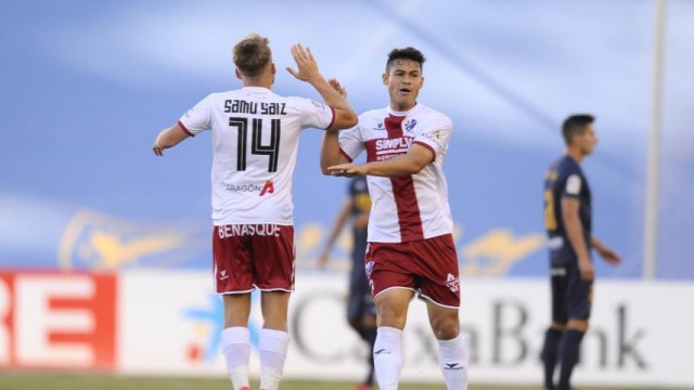 Vinicius Araujo marca en la derrota del Huesca