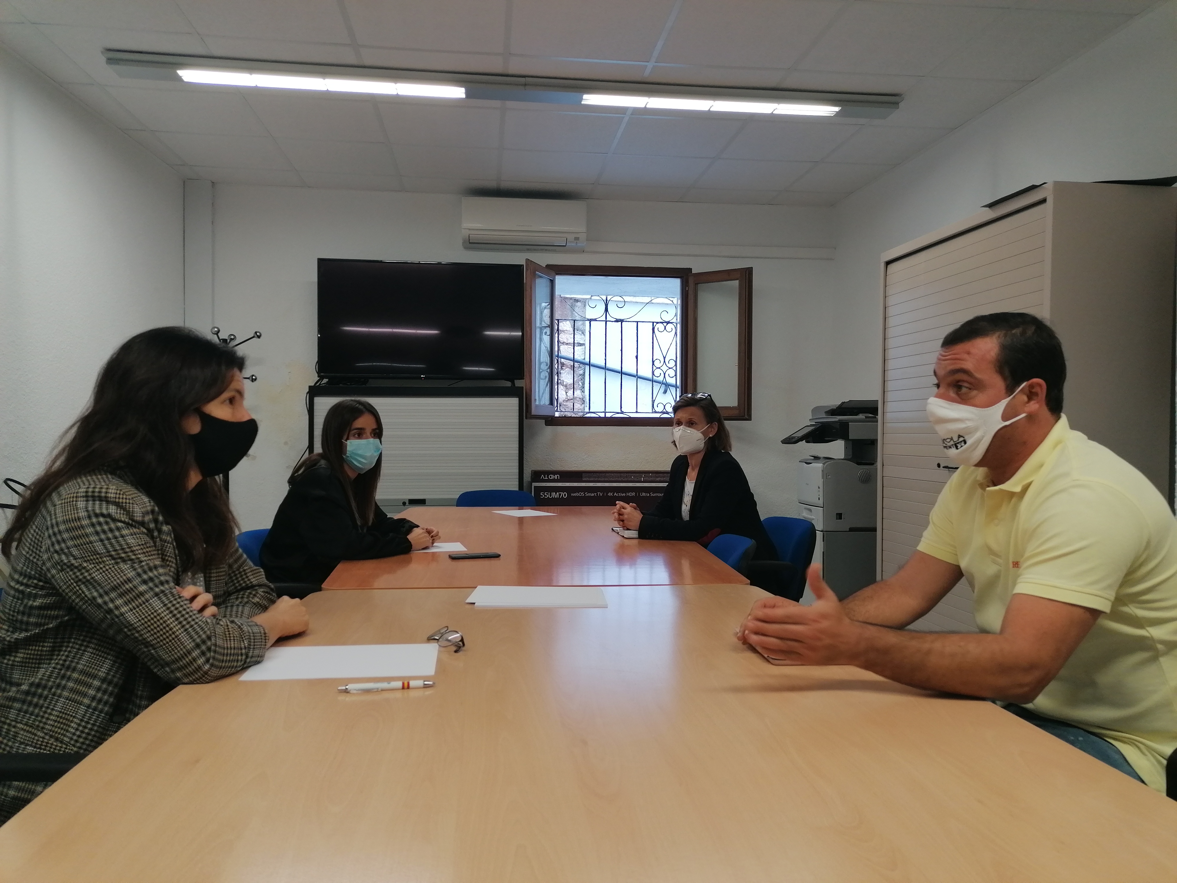 Reunión de trabajo de los responsables municipales. - 