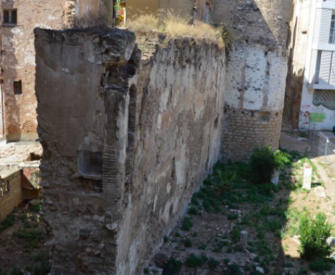 València licita las obras de rehabilitación de la muralla islámica