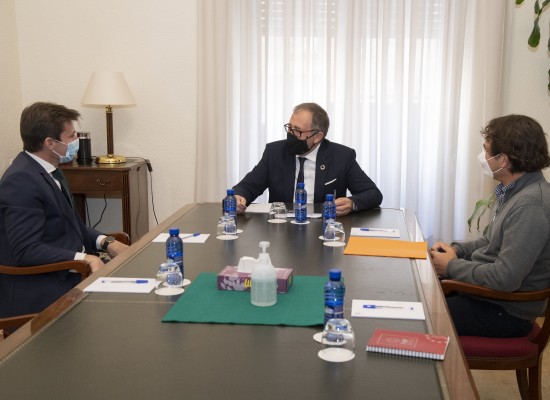 Martí pide a Iberdrola sumarse como patrocinador para la rehabilitación de Sant Joan de Penyagolosa

