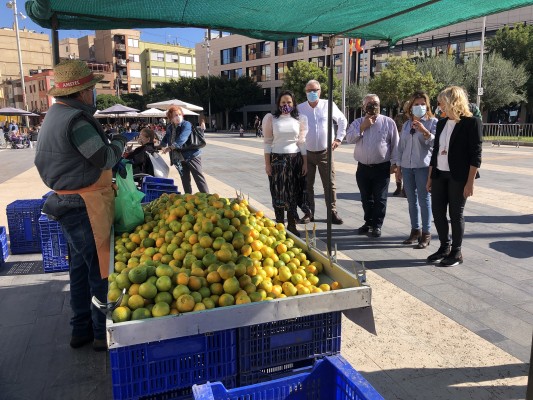 Almassora abre el IX Mercat de la Taronja en apoyo de la agricultura local y de proximidad