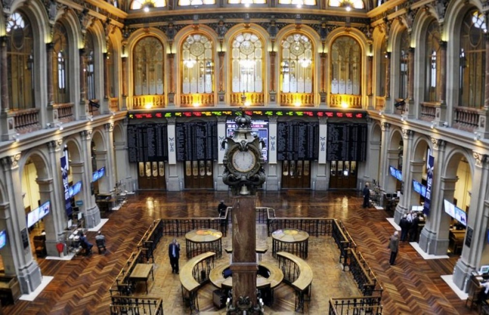 Palacio de la Bolsa de Madrid, en una imagen de archivo. Foto: BME - 