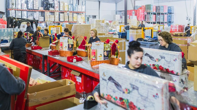 Las cestas de navidad afrontan una campaña atípica sin previsión de ventas
