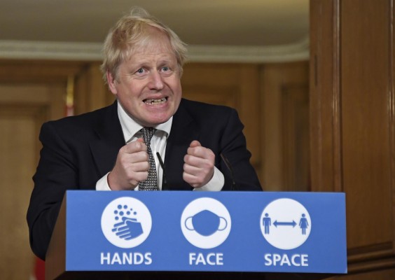 Boris Johnson anuncia un confinamiento de un mes para Reino Unido