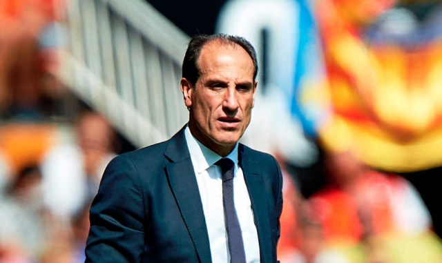 Voro, despedido con aplausos y cánticos antes del Valencia-Villarreal