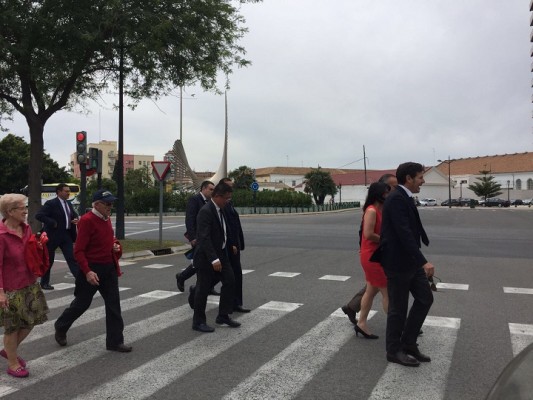Layhoon vive su última comida de directivas como presidenta con Fernando Roig