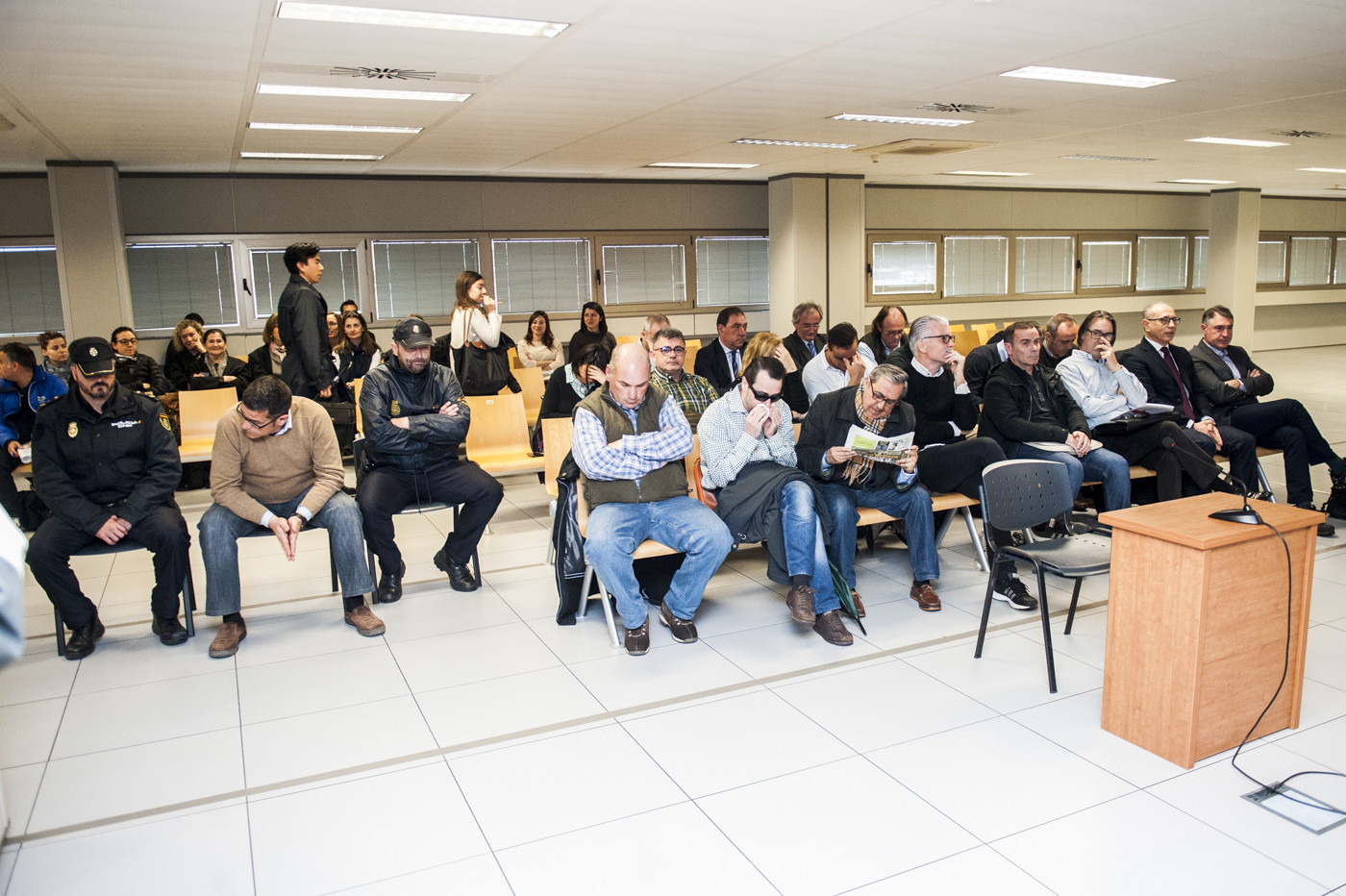 Juicio de Emarsa celebrado en 2017. Foto: EVA MÁÑEZ - 