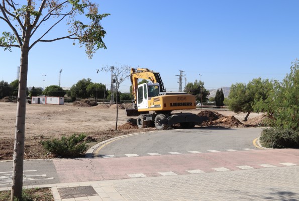 San Vicente inicia las obras del nuevo pabellón y prevé tenerlo listo a principios de 2023