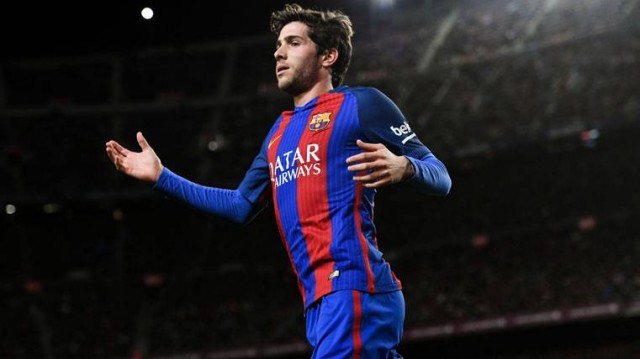 Sergi Roberto, diez días de baja por una elongación en el aductor
