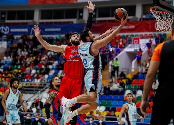 Valencia Basket sigue sin poder doblegar al CSKA en Moscú