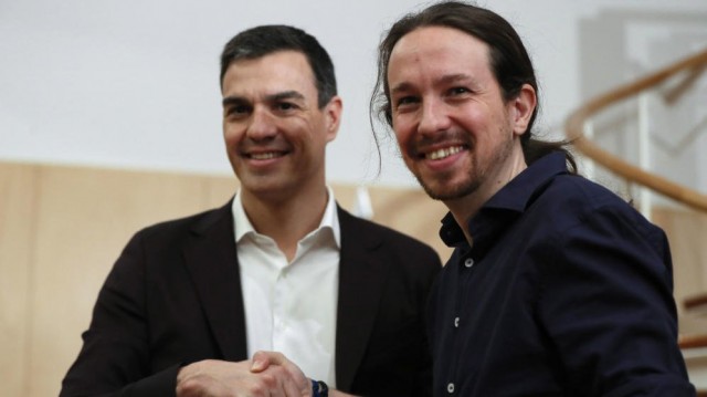 Podemos ofrece a Pedro Sánchez retirar su moción de censura contra Rajoy si el PSOE presenta otra