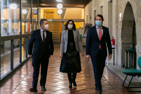 Madrid, Castilla y León y Castilla-La Mancha pactan un cierre perimetral hasta el 9 de noviembre  