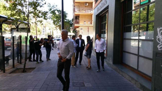 Primera reunión de trabajo con Marcelino al frente