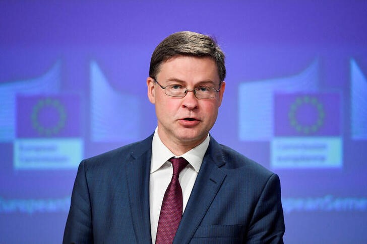 El vicepresidente de la Comisión Europea, Valdis Dombrovskis. Foto: EFE - 
