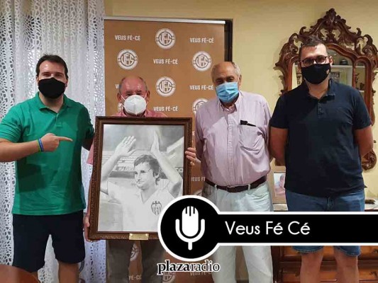 'Saureta' lo merece: Veus Fé-Cé visita a Enrique Saura en Onda y da inicio oficialmente a la campaña #LonaParaSaura