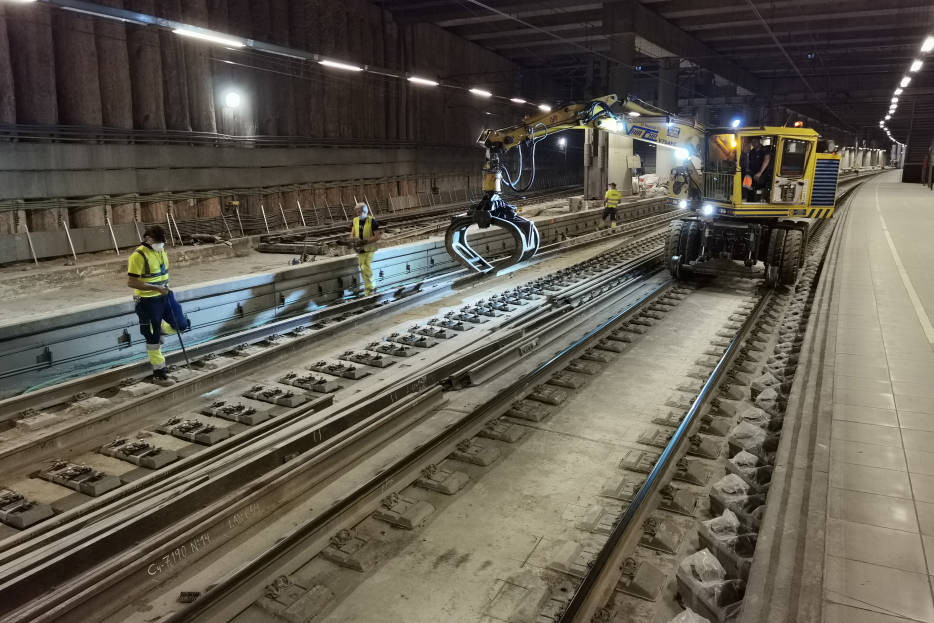 Adif inicia la fase II de las obras para completar el ancho estándar en la estación de Castellón