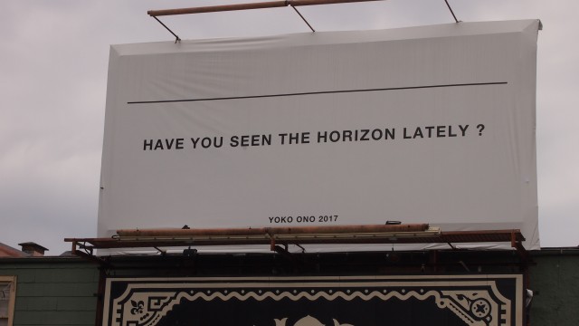 Quant de temps fa que no mires l'horitzó?

